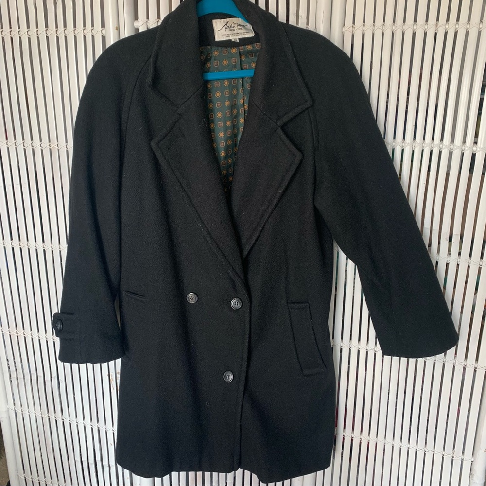 Vintage 90s Heavy Structured Blazer Coat